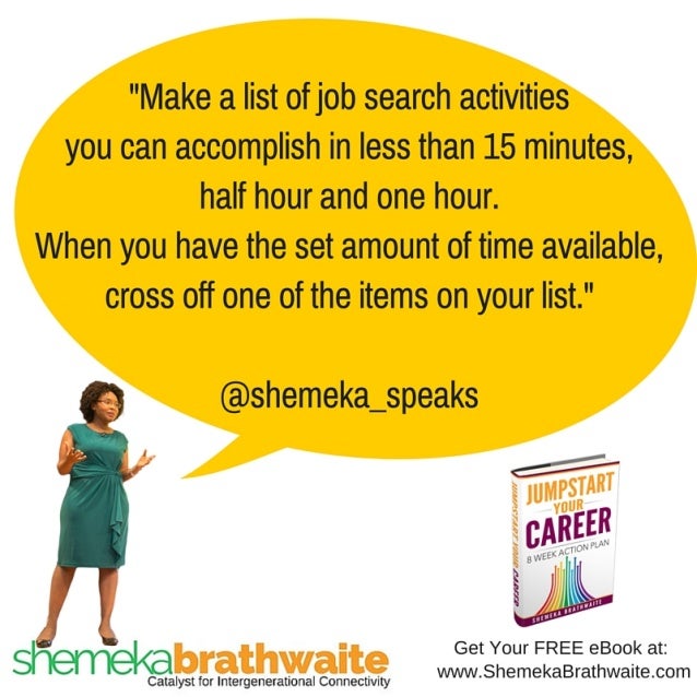 activities for job seekers