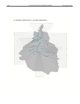 106 GACETA OFICIAL DEL DISTRITO FEDERAL 17 de Agosto de 2015
 