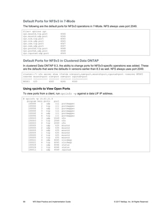 Nfs Rpc Status Change Tr 4067 nfs-best practice_and_implementation | PDF