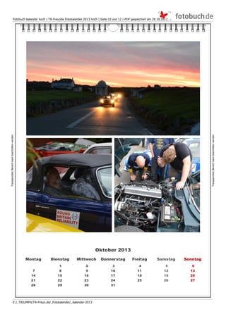 TR Freunde Fotokalender 2013 hochformat 2