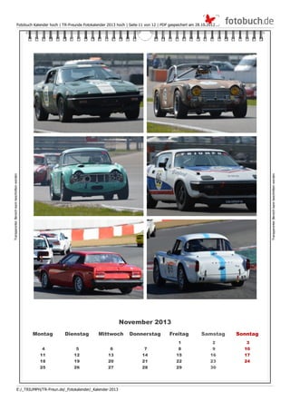 TR Freunde Fotokalender 2013 hochformat 2