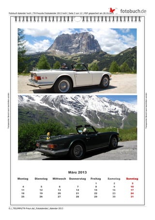 TR Freunde Fotokalender 2013 hochformat 2