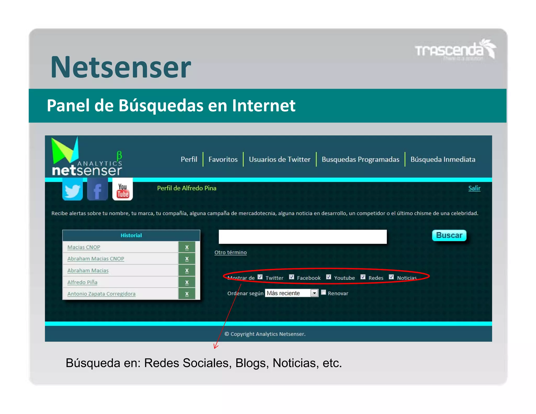 Netsenser
Panel de Búsquedas en Internet

Búsqueda en: Redes Sociales, Blogs, Noticias, etc.

 