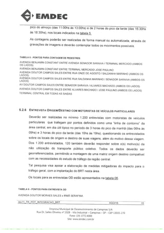 BRT/EMDEC-plano operacional agosto 2015