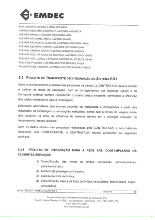 BRT/EMDEC-plano operacional agosto 2015