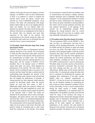 Detection and Prevention of Attacks in Wireless Sensor Networks: A ...