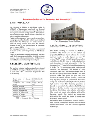 An Analysis of Solar Heating System for Building | PDF