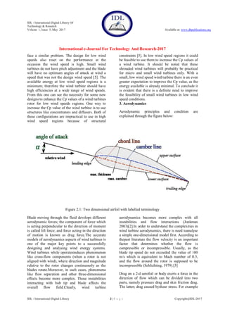 Review of a Shrouded Wind Turbine for Low Wind Speeds | PDF
