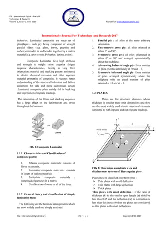 ANALYSIS OF COMPOSITE LAMINATED PLATE USING FEM | PDF