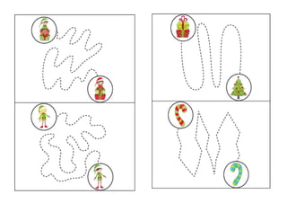 Traçar desenhos de Natal