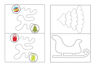Traçar desenhos de Natal