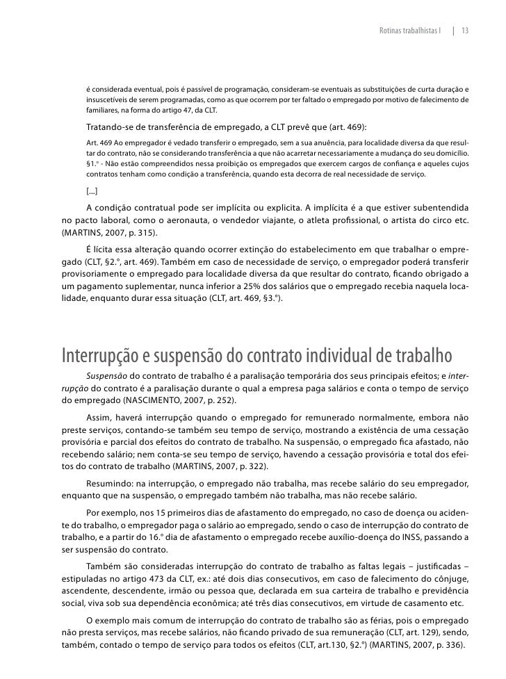 Artigo 47 clt