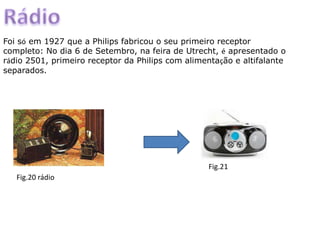 1946 - O engenheiro americano Vannevar Bush desenvolve um computador usando válvulas de rádio.