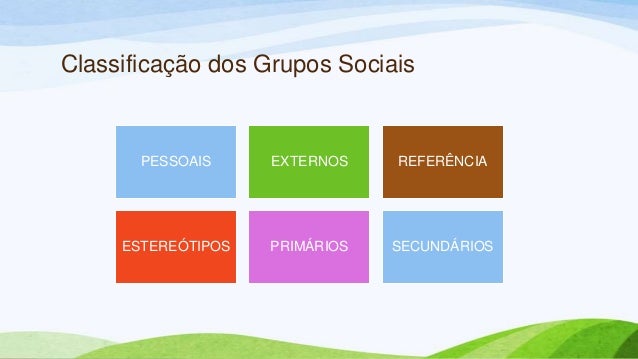 Grupos Sociais