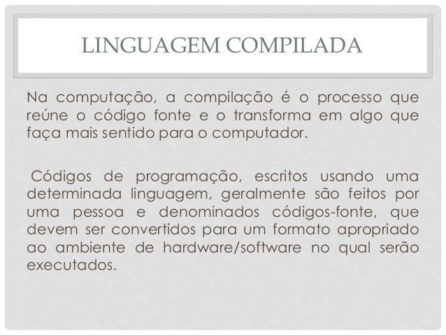 Linguagem de Programação