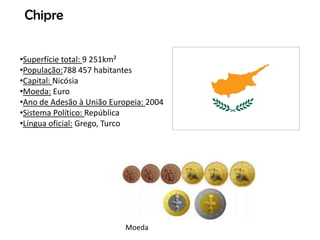 Ano de Adesão à União Europeia: 2004