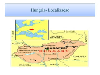 Hungria- Localização