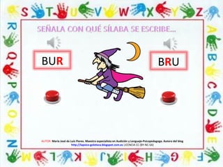 AUTOR: María José de Luis Flores. Maestra especialista en Audición y Lenguaje-Psicopedagoga. Autora del blog
http://lapsico-goloteca.blogspot.com.es LICENCIA CC (BY-NC-SA)
BUR BRU
 