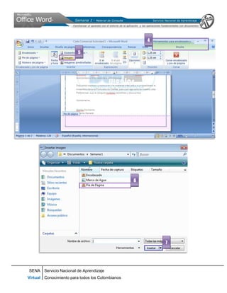 4

                         5




                                                  6




                                                          7




SENA Servicio Nacional de Aprendizaje
Virtual Conocimiento para todos los Colombianos
 
