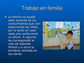 Trabajando Un Poema De Gabriela Mistral 2