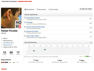TRABAJANDO EN COMUNIDAD : WORDPRESS DESDE DENTRO

MECUS.ES

 