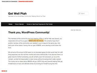 TRABAJANDO EN COMUNIDAD : WORDPRESS DESDE DENTRO

MECUS.ES

 