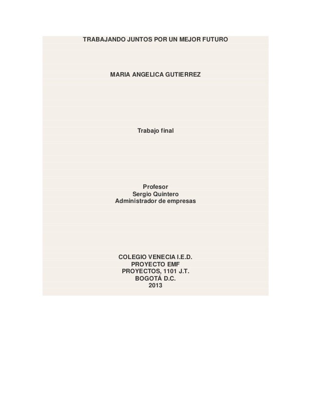 Trabajando juntos por un mejor futuro