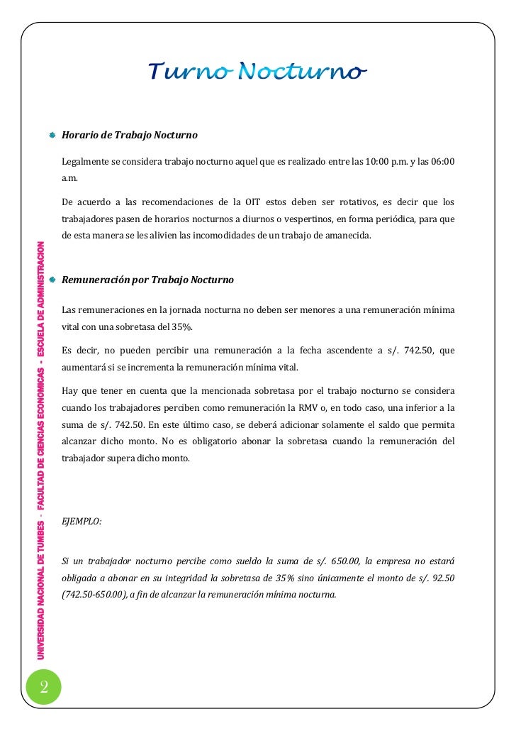 TURNO NOCTURNO EJEMPLOS, CASOS, PRACTICOS, CASOS PRACTICOS