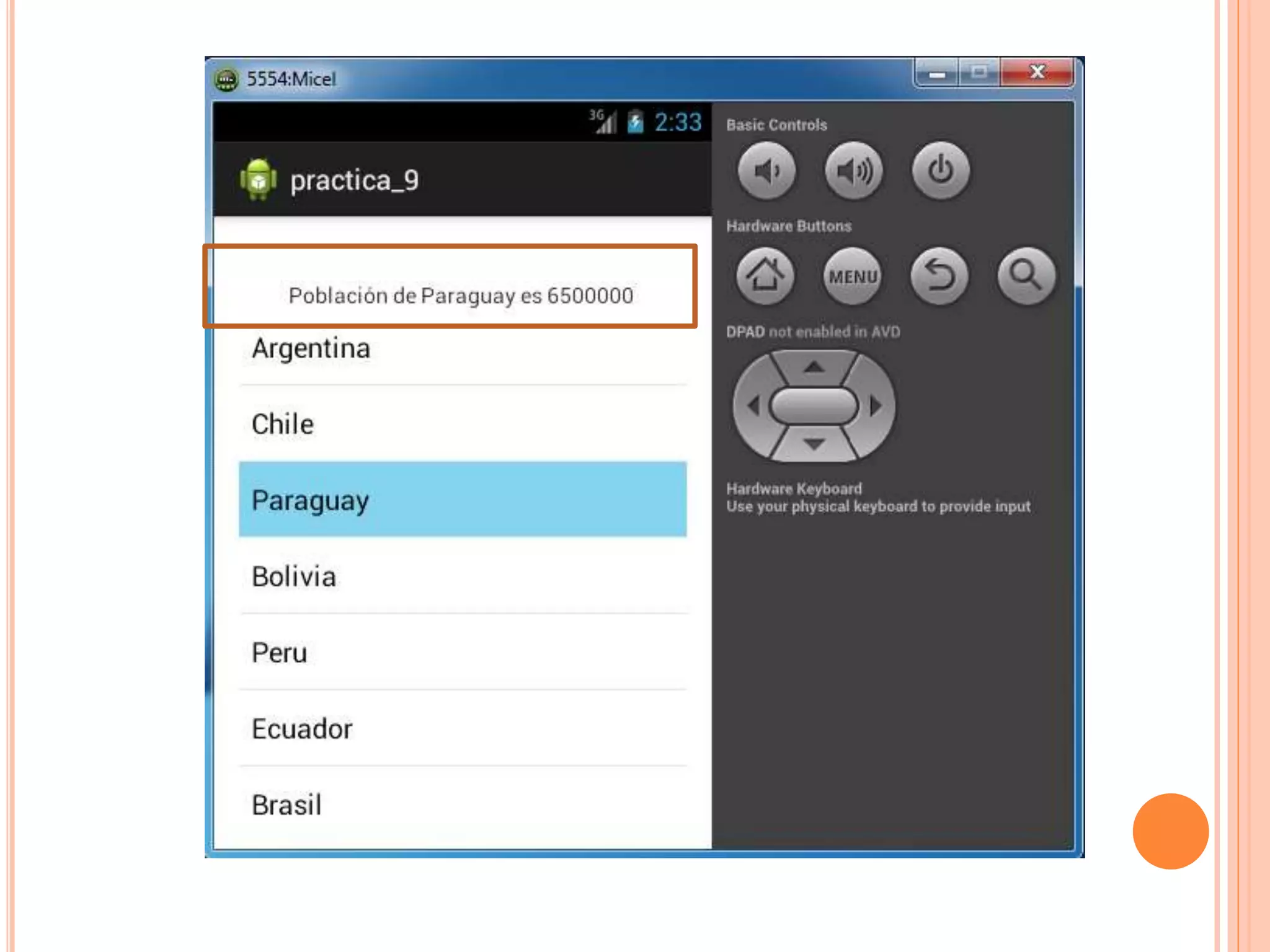 UTILIZACION DEL LISTVIEW