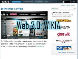 Web 2.0: WIKIA 