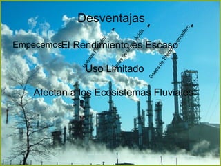 Impacto Medioambiental Influencia sobre el Suelo Influencia sobre el Agua Influencia sobre la Atmósfera 