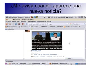 ¿Me avisa cuando aparece una
       nueva noticia?
 