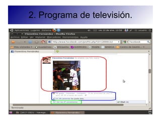 2. Programa de televisión.
 