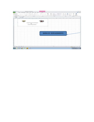 BARRA DE DESPLAZAMIENTO