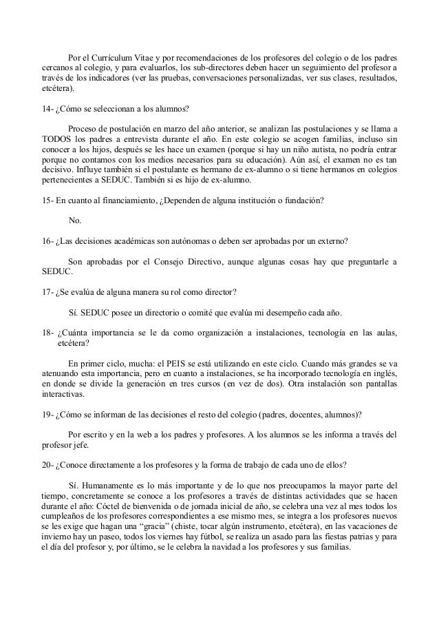 Rol de director de escuela