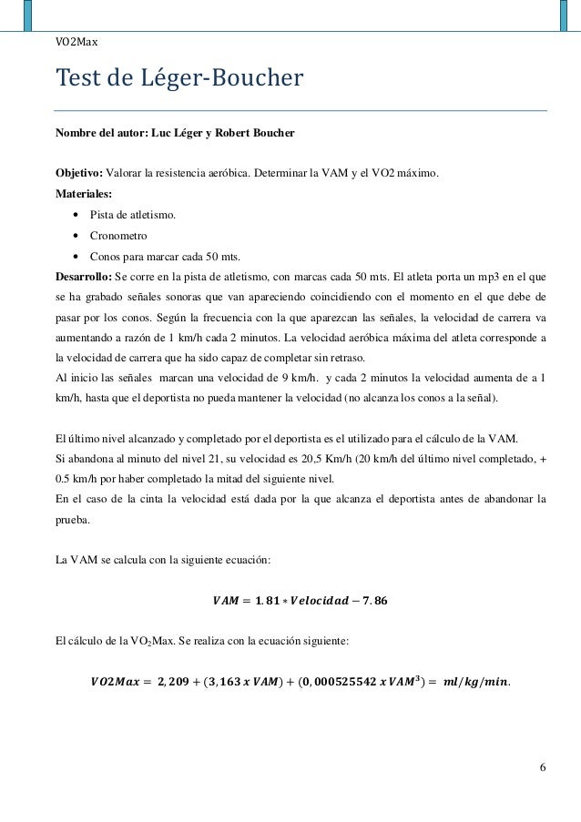 Vo2max