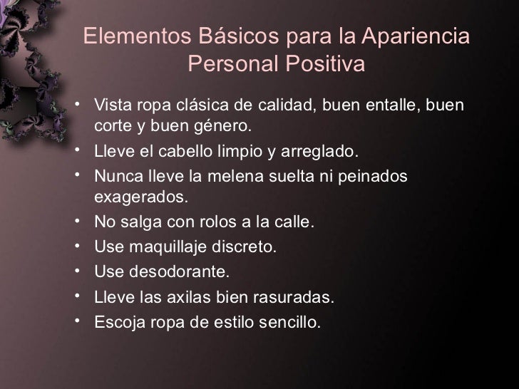 Creencias Descriptivas Y Valorativas Acerca De La Apariencia Personal