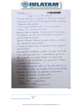 Eber Javier Gonzalez Castellanos
Descargado por jorge ulises legorreta carrera (jorgelegorreta956@gmail.com)
lOMoARcPSD|14616576
 