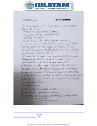 Eber Javier Gonzalez Castellanos
Descargado por jorge ulises legorreta carrera (jorgelegorreta956@gmail.com)
lOMoARcPSD|14616576
 