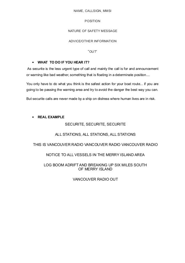 SMCP security messages essay