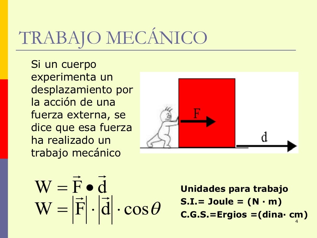 TRABAJO MECÁNICO