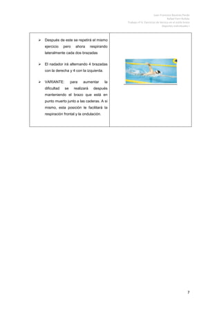 Trabajo Nº 7 Ejercicios Estilo Mariposa