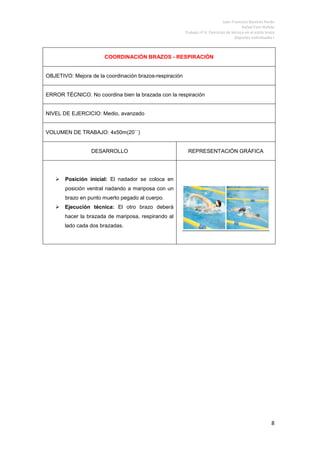 Ejercicios Estilo Mariposa