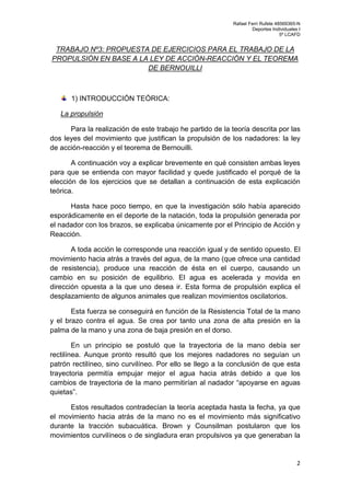 Ejercicios de Propulsión