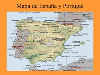 Mapa de España y Portugal Pedro Muñoz 