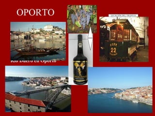 OPORTO Río Duero en Oporto ESTACIÓN DEL TRANVIA 