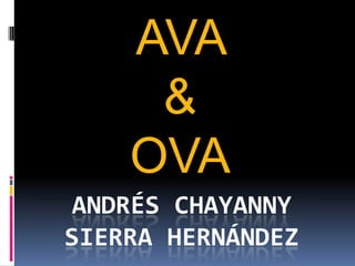 AVA       & OVA Andrés Chayanny Sierra Hernández 