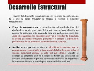 Trabajo 1º sistemas estructurales | PPTX