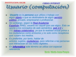 Uno de los servicios que más éxito ha tenido en Internet ha sido la World Wide Web (WWW, o "la Web"), hasta tal punto que es habitual la confusión entre ambos términos. La WWW es un conjunto de protocolos que permite, de forma sencilla, la consulta remota de archivos de hipertexto. Ésta fue un desarrollo posterior (1990) y utiliza Internet como medio de transmisión.Kevin  Martin Arana Pereyra 
