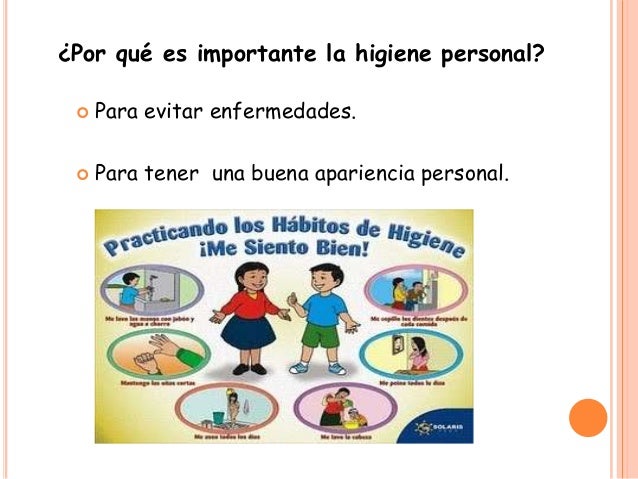 higiene personal